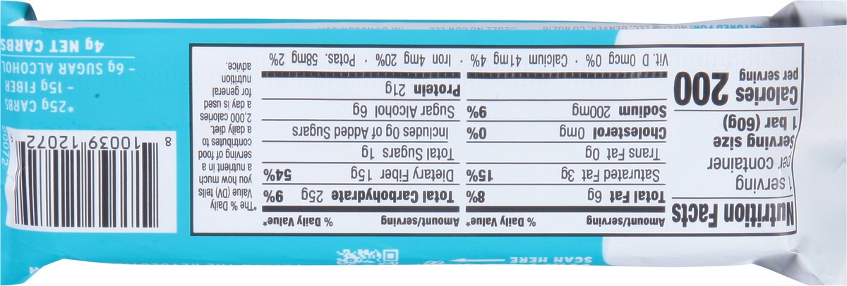 slide 2 of 13, No Cow Dipped Chocolate Salted Caramel Protein Bar, 2.12 oz