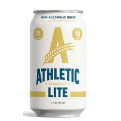 Athletic Brewing Beer, Lite, 6 Pack