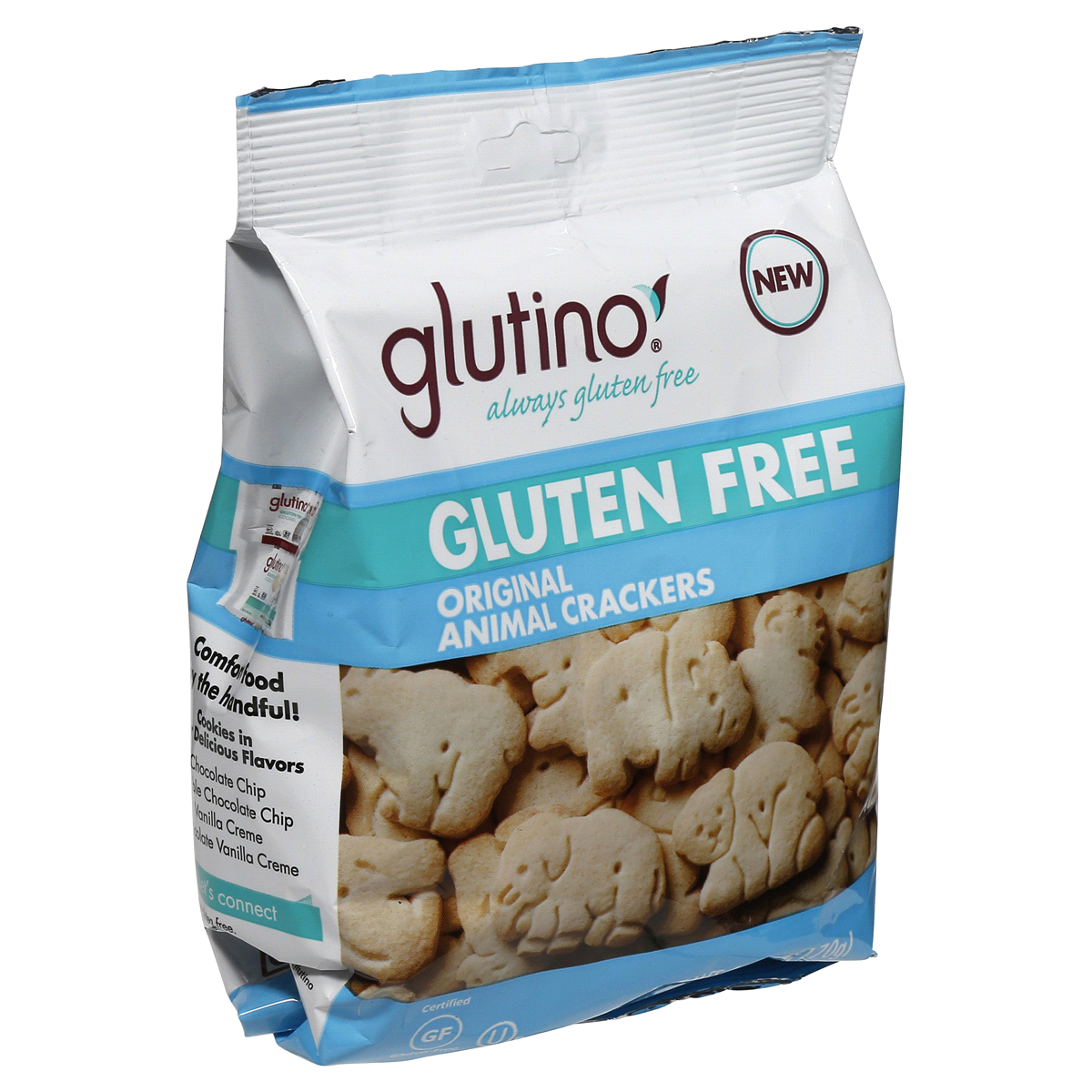 slide 6 of 6, Glutino Gluten Free Original Animal Crackers, 6 oz