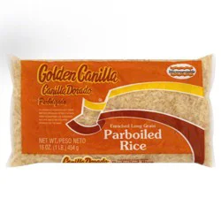 Golden Canilla Parboiled Rice, Enriched Long Grain - 16 oz