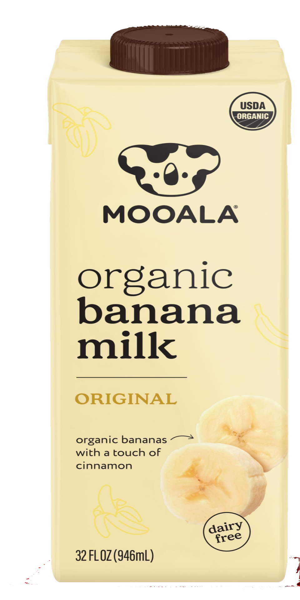 slide 1 of 3, Mooala Organic Original Bananamilk, 32oz, 33.8 fl oz