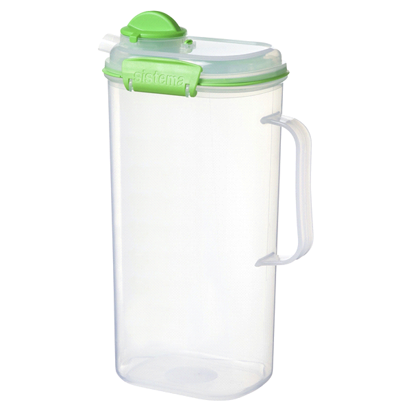 slide 17 of 21, Sistema KLIP IT Utility Collection Juice Pitcher /, 2 liter; 67.6 oz