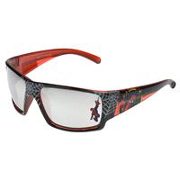 slide 3 of 5, Marvel Spiderman Boy's Black Wrap Sunglasses, One Size