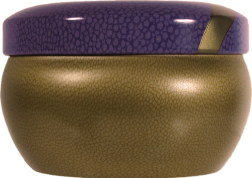 slide 1 of 1, Candle-Lite Violet Patchouli Tin Candle - Purple/Gold, 6.25 oz