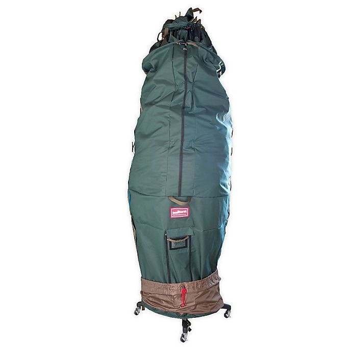TreeKeeper Medium Upright Christmas Tree Storage Bag with Rolling Stand ...