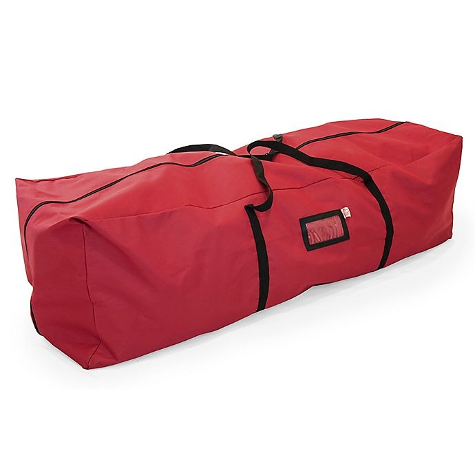 slide 4 of 5, TreeKeeper Santa's Bags Multi Use Storage Duffel Bag - Red, 48 in