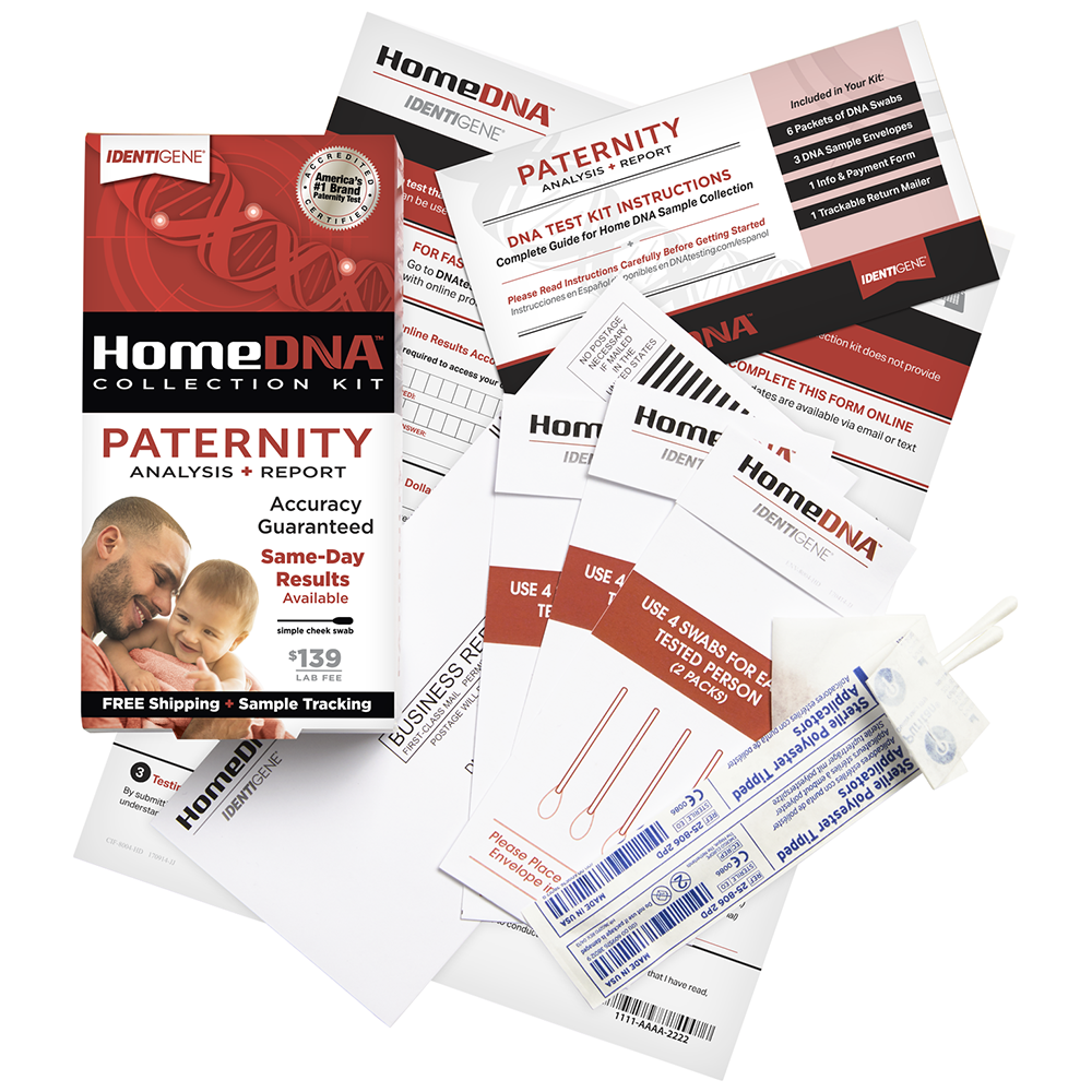 Homedna Home Paternity Test Kit 1 Ct Shipt 0348