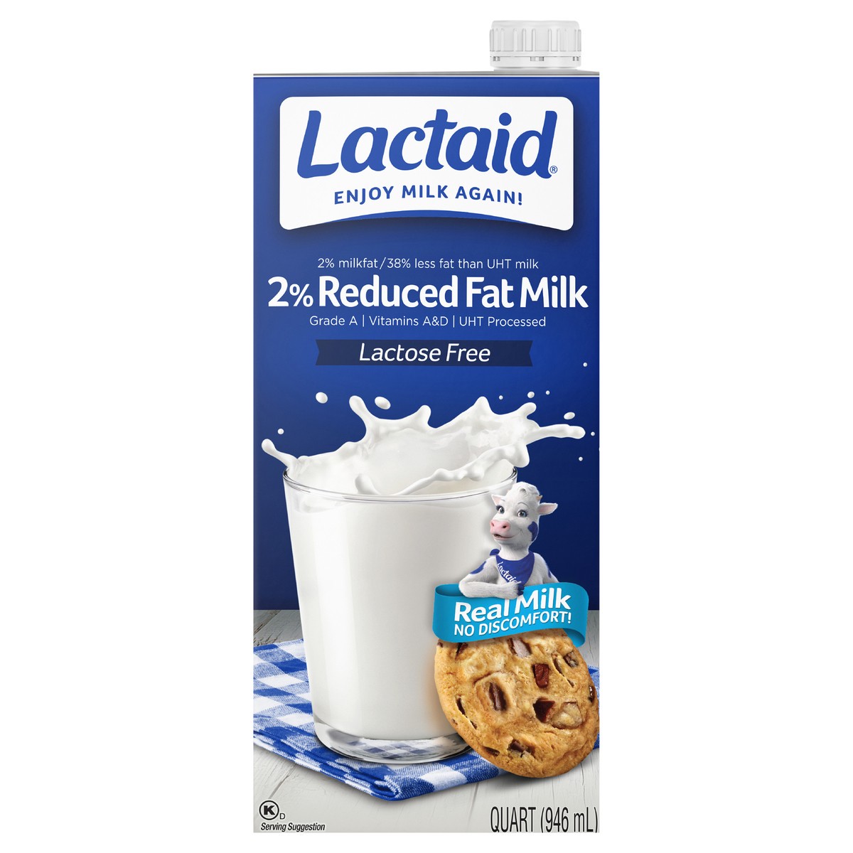 slide 1 of 1, Lactaid Shelf-Stable 2% Reduced Fat Milk, 32 oz, 1 qt