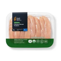 Fresh Organic Air Chilled Chicken Breast Tenders - 1-1.7lbs - price per lb - Good & Gather™