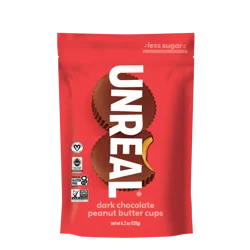 Unreal Dark Chocolate Peanut Butter Cups 4.2 oz