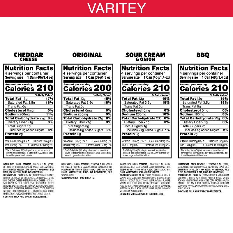 slide 6 of 9, Pringles Grab And Go Variety Pack - 22oz/16ct, 22 oz, 16 ct