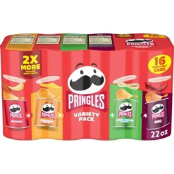 Pringles Grab And Go Variety Pack - 22oz/16ct