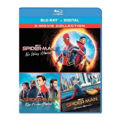 Sony Pictures Spider-Man: Far from Home/ Homecoming/ No Way Home (Blu-ray + Digital)