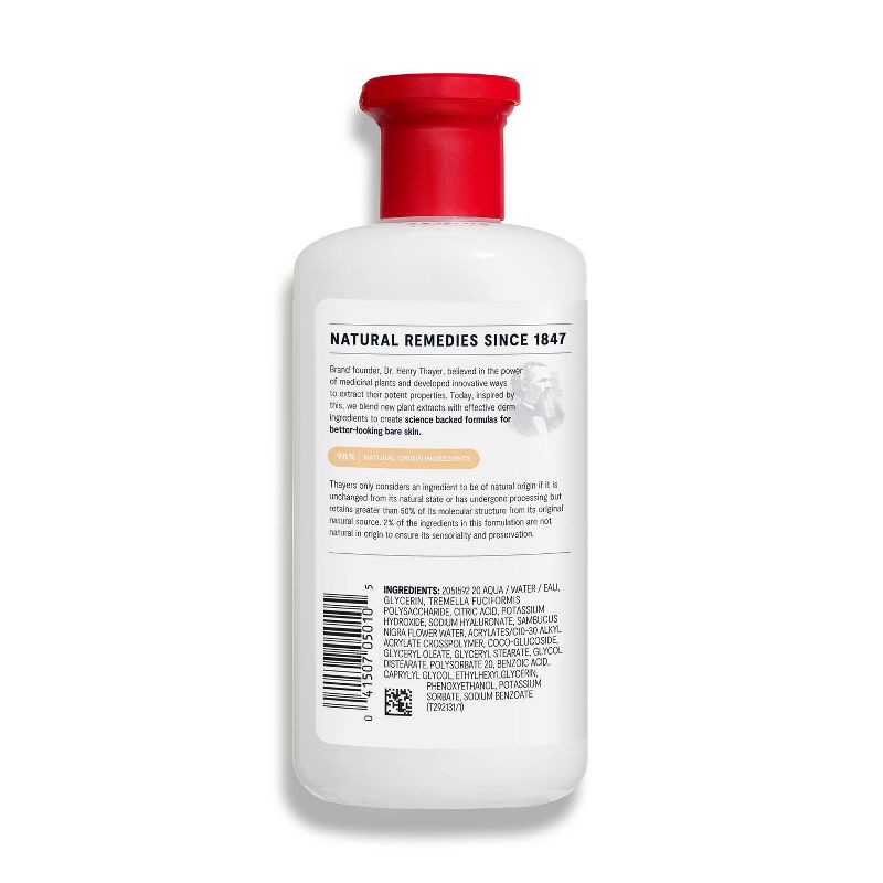 slide 2 of 10, Thayers Natural Remedies Milky Hydrating Face Toner with Snow Mushroom and Hyaluronic Acid - 12 fl oz, 12 fl oz