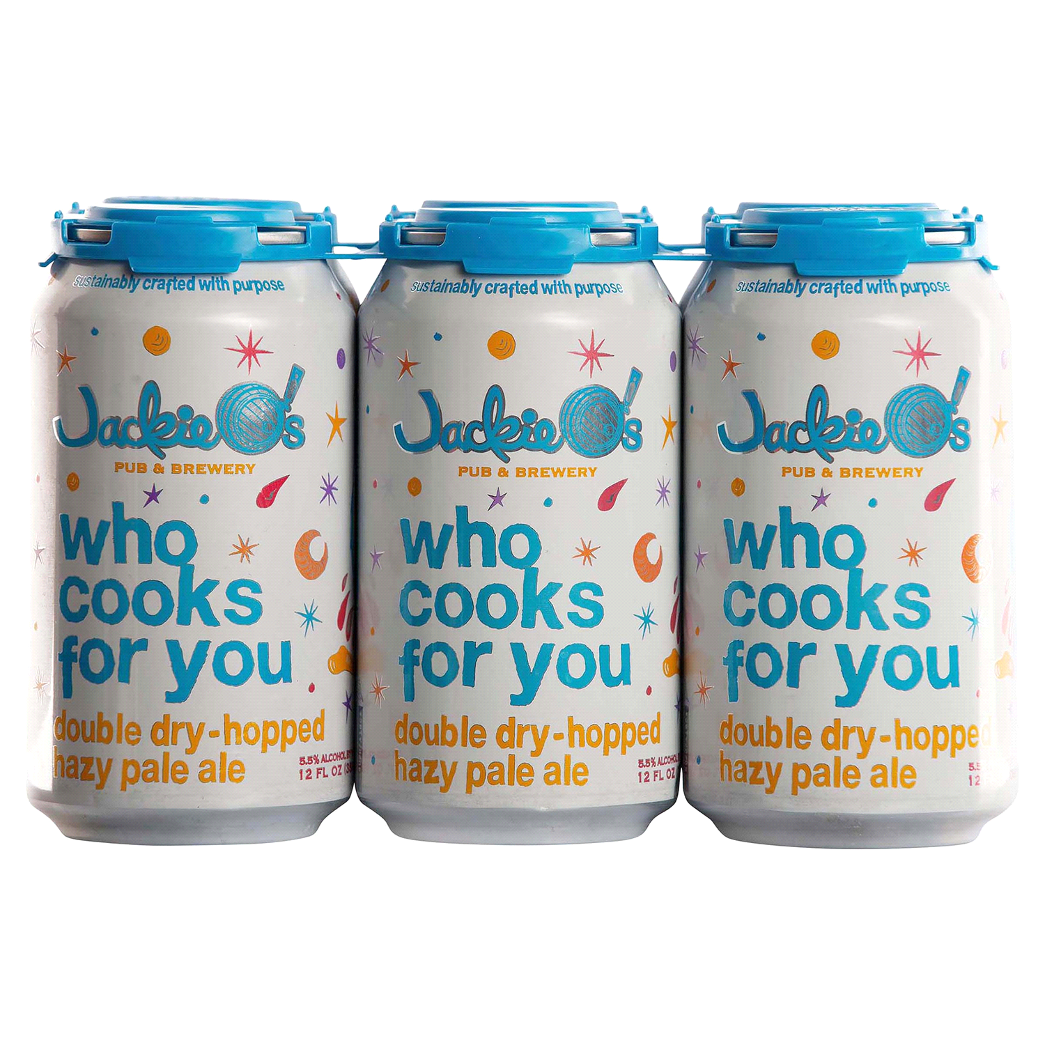 slide 1 of 2, Jackie Os Jackie O's Who Cooks For You, 6 ct; 12 fl oz