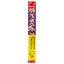 Slim Jim Smoked Original Snack Stick Savage Size - 3 oz
