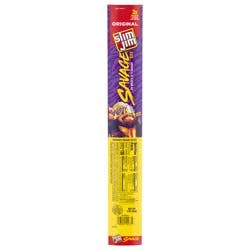 Slim Jim Smoked Original Snack Stick Savage Size - 3 oz