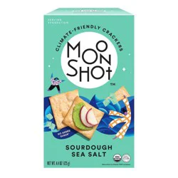 Moonshot Snacks Moonshot Organic Crackers Sourdough Sea Salt - 4.4oz