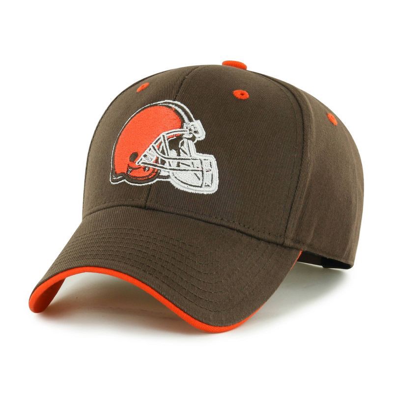 slide 1 of 2, NFL Cleveland Browns Moneymaker Snap Hat: Team Logo Adjustable Baseball Cap, 1 ct