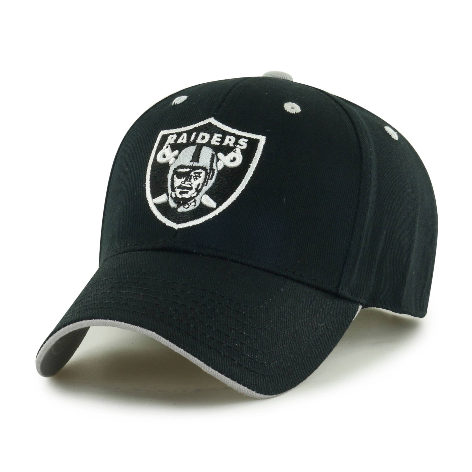 slide 1 of 2, NFL Las Vegas Raiders Boys' Moneymaker Snap Hat, 1 ct