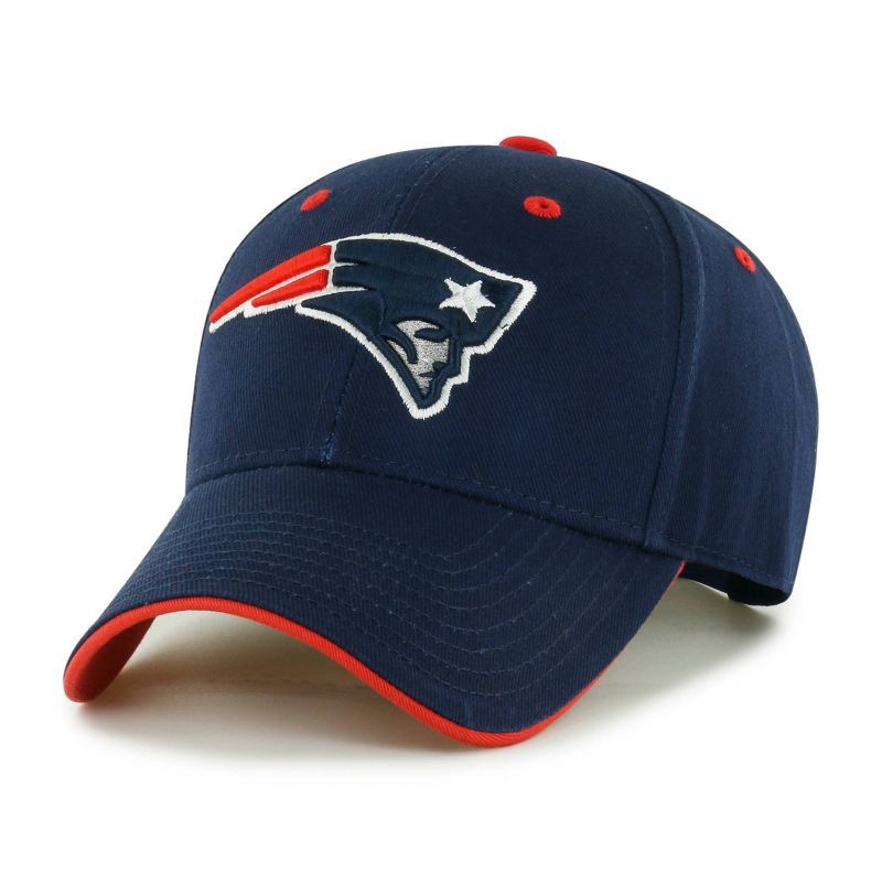 slide 1 of 2, NFL New England Patriots Boys' Moneymaker Snap Hat: Team Logo Adjustable Cap, 1 ct