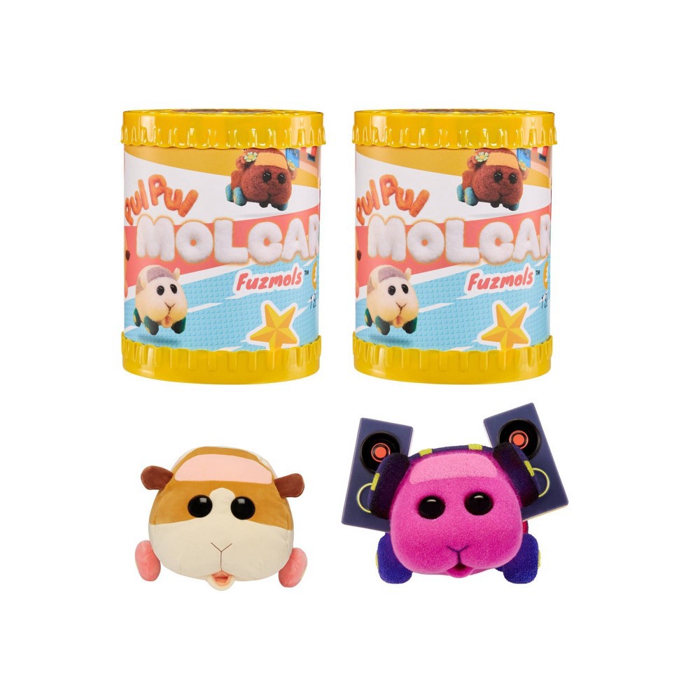 slide 3 of 5, MGA Entertainment Pui Pui Molcar 2.5" Fuzmols Figures Assortment, 1 ct