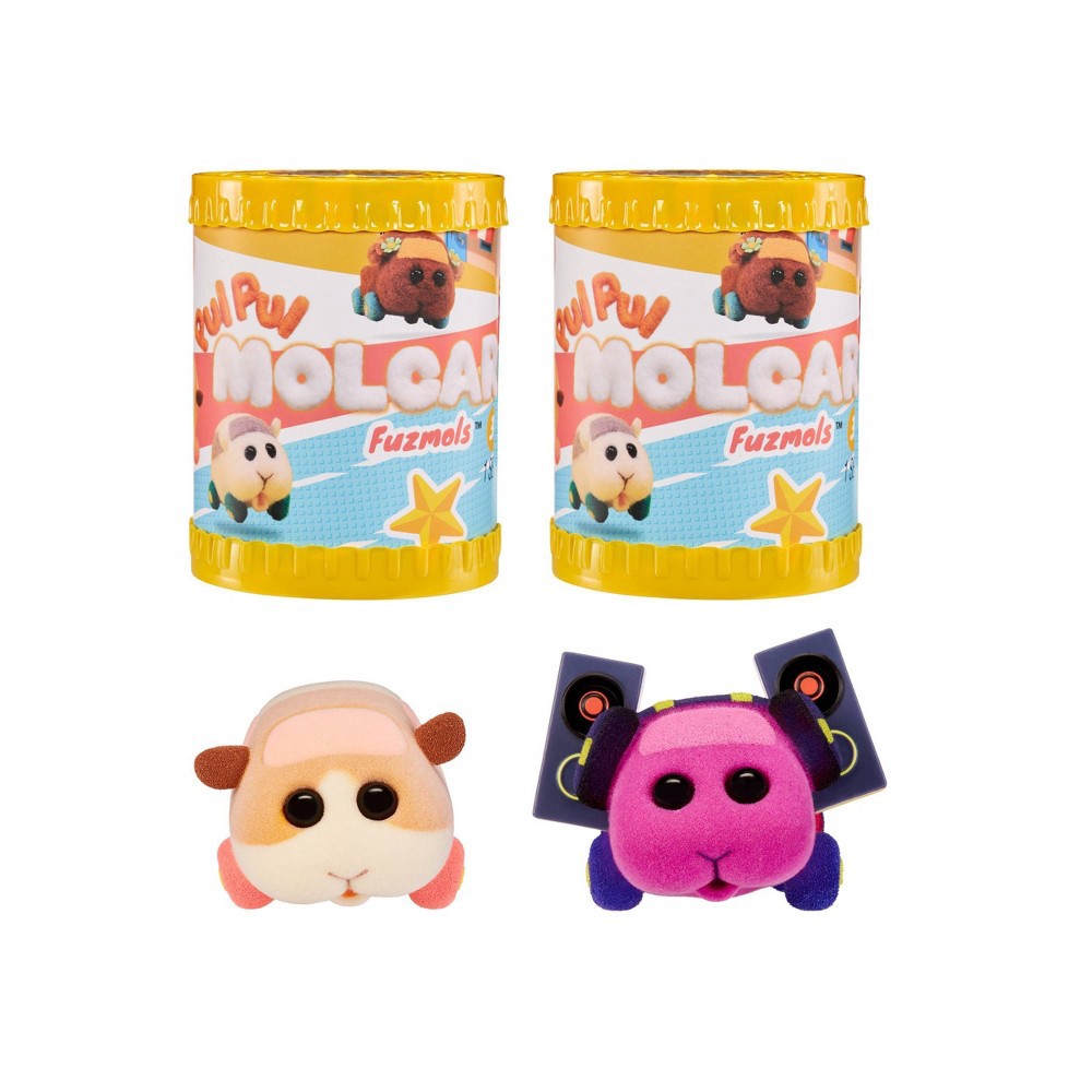 slide 4 of 5, MGA Entertainment Pui Pui Molcar 2.5" Fuzmols Figures Assortment, 1 ct