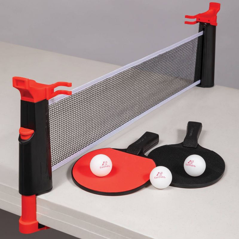 slide 1 of 5, EastPoint Everywhere Table Tennis Net and Post Set, 1 ct