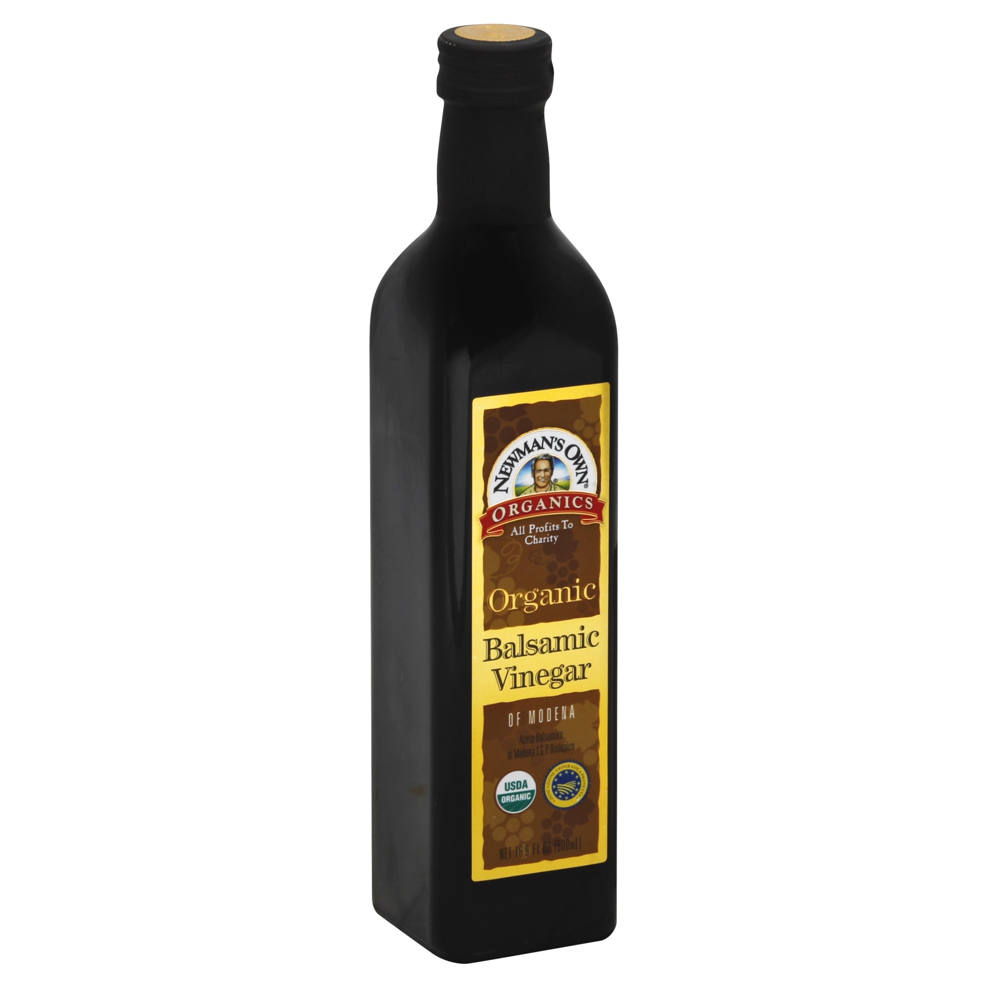 slide 1 of 1, Newman's Own Organics Organic Balsamic Vinegar Of Modena, 17 oz