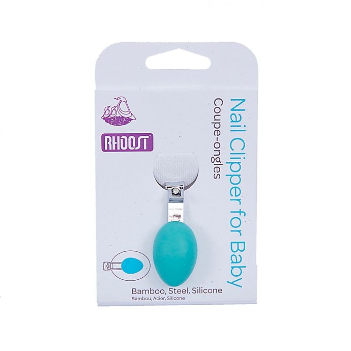 slide 4 of 5, Rhoost Nail Clipper for Baby - Teal, 1 ct