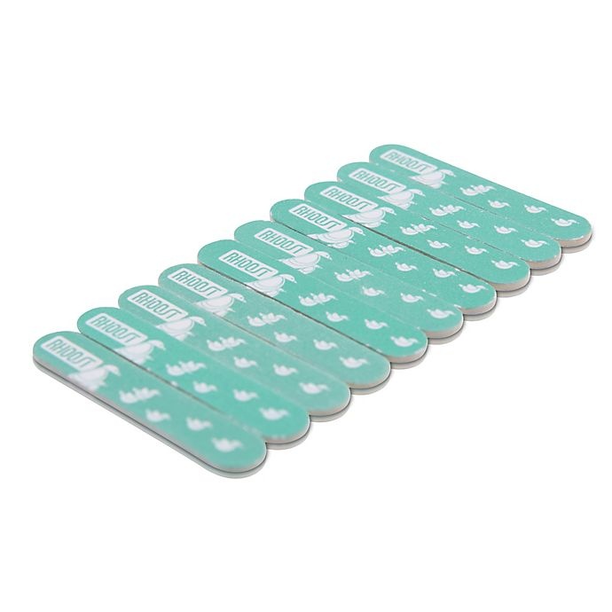 slide 4 of 5, Rhoost Baby Nail Clipper and Emery Board Set - Teal, 10 ct