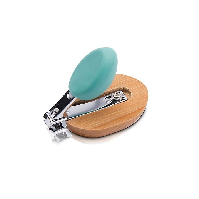 slide 5 of 5, Rhoost Baby Nail Clipper and Emery Board Set - Teal, 10 ct