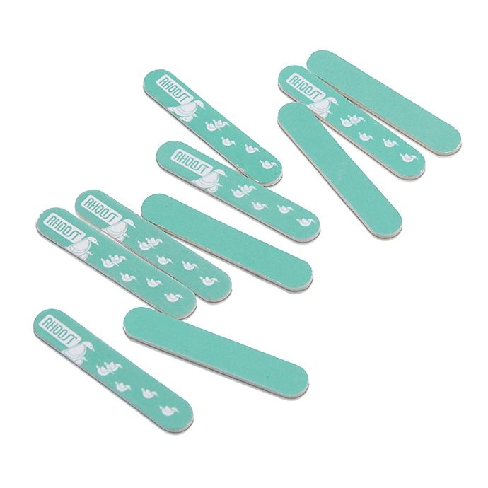 slide 3 of 5, Rhoost Baby Nail Clipper and Emery Board Set - Teal, 10 ct