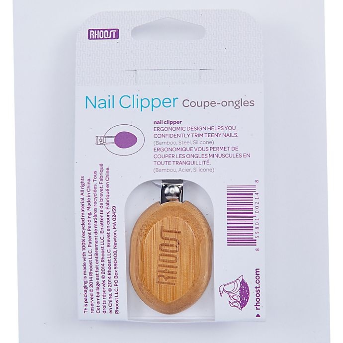 slide 5 of 5, Rhoost Nail Clipper for Baby - Green, 1 ct