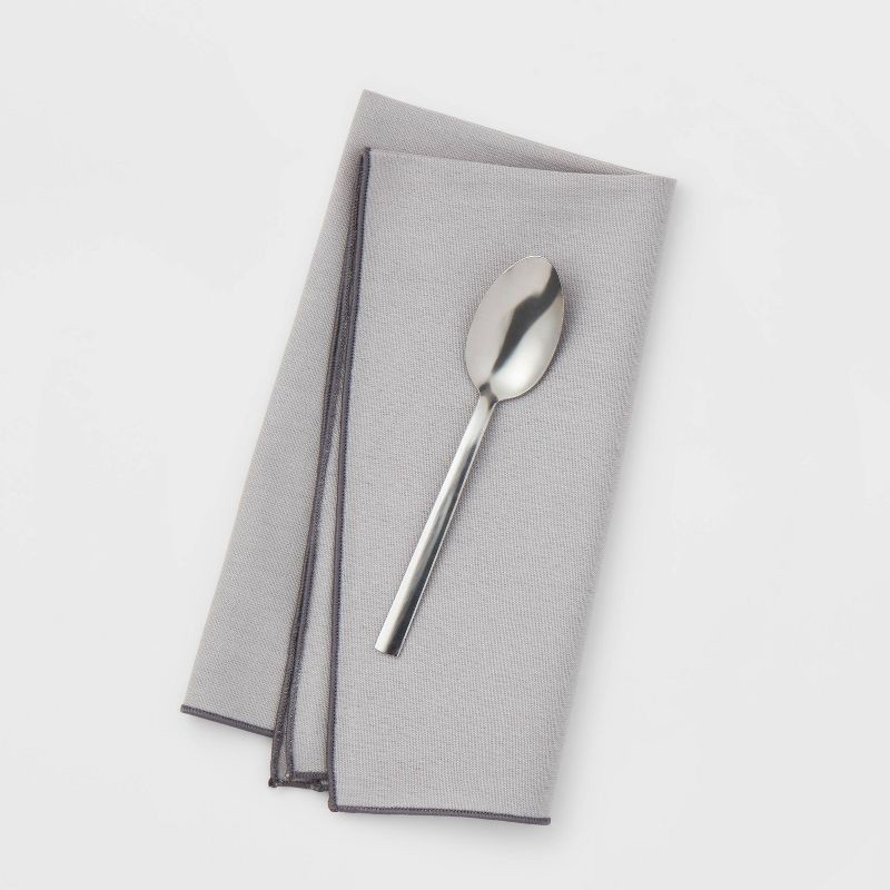 slide 2 of 3, 3pc Spoon Set - Room Essentials™: Stainless Steel Silverware, Dishwasher-Safe Flatware, Service for 3, 3 ct