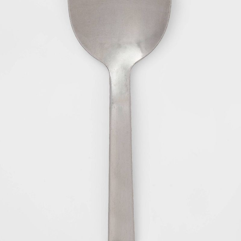 slide 3 of 3, 3pc Spoon Set - Room Essentials™: Stainless Steel Silverware, Dishwasher-Safe Flatware, Service for 3, 3 ct