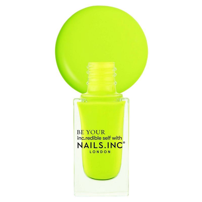 slide 2 of 3, Nails Inc. Nail Polish - Neon Yellow - Knightriders Street - 0.27 fl oz, 0.27 fl oz