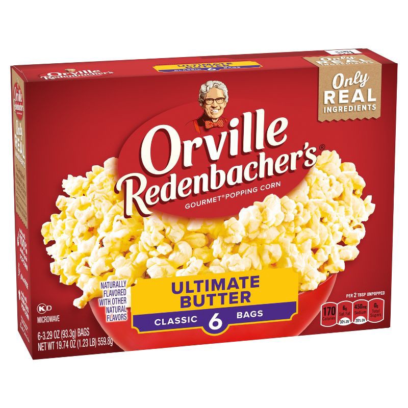 slide 2 of 7, Orville Redenbacher's Orville Redenbachers Ultimate Butter Microwave Popcorn – 6ct, 6 ct
