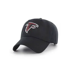 NFL Atlanta Falcons Clean Up Hat: Cotton Adjustable Baseball Cap