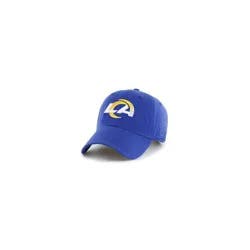 NFL Los Angeles Rams Clean Up Hat: Team Logo Adjustable Baseball Cap