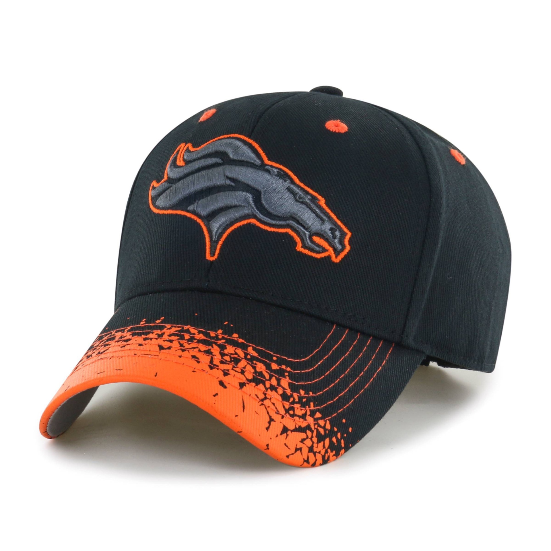 NFL Denver Broncos Black Spray Hat 1 ct