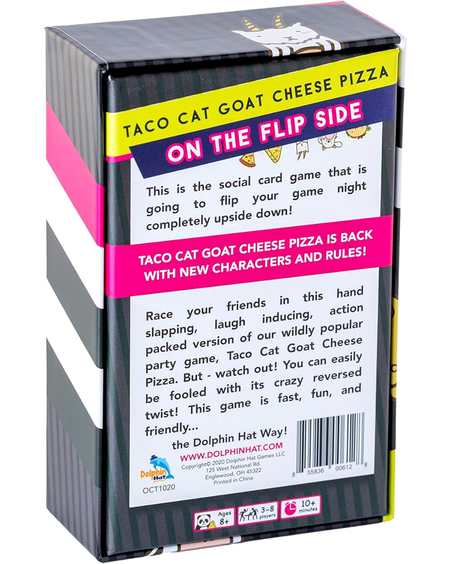 slide 4 of 6, Taco Cat Goat Cheese Pizza On Flip Side, 1 ct