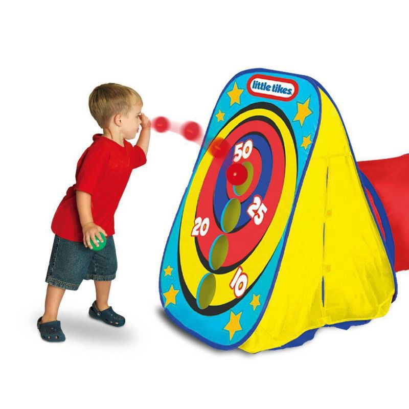 slide 2 of 7, Little Tikes 6 in 1 Pop Up Fun Zone Tent, 1 ct