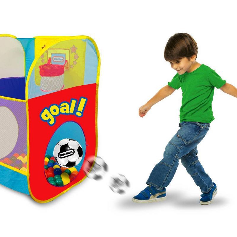 slide 5 of 7, Little Tikes 6 in 1 Pop Up Fun Zone Tent, 1 ct