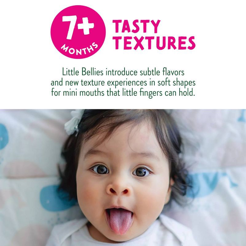 slide 5 of 8, Little Bellies Organic Banana Pick-Me Sticks Baby Snacks - 0.56oz, 0.56 oz