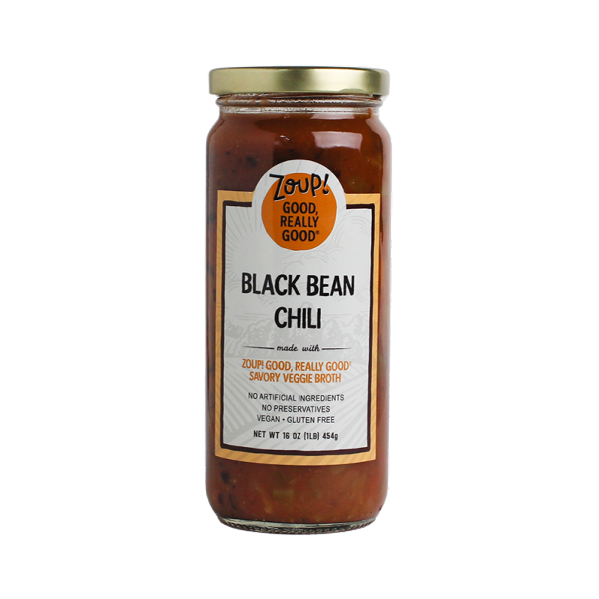 slide 1 of 3, Zoup! Zoup Good Really Chili Black Bean, 16 oz