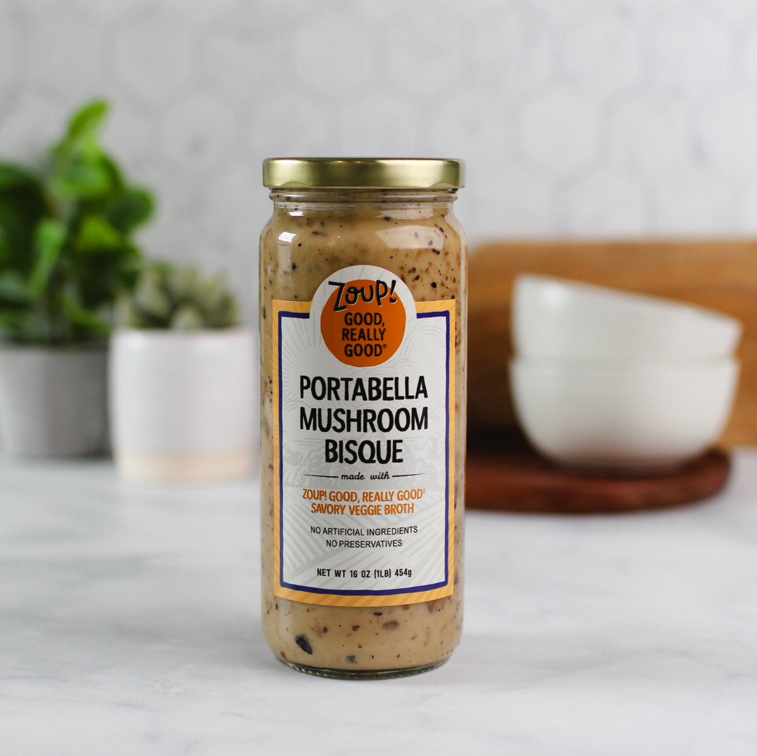 slide 3 of 4, Zoup! Portabella Mushroom Bisque 16 oz, 16 oz