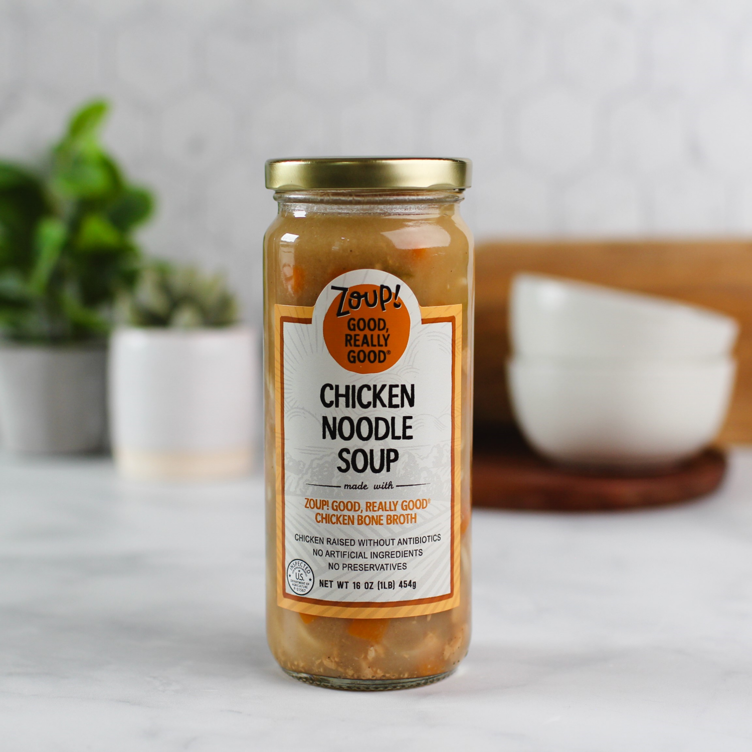 slide 3 of 4, Zoup! Chicken Noodle Soup 16 oz, 16 oz