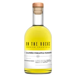 On The Rocks Tres Generaciones Jalapeno Pineapple Margarita Ready to Drink Cocktail 375 ml