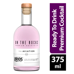 On The Rocks Larios Aviation Ready To Drink Cocktail 375 ml